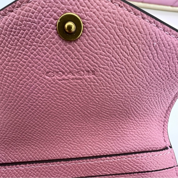 Coach quilted colorblock metallic multi camera bag and matching wallet - Picture 14 of 16